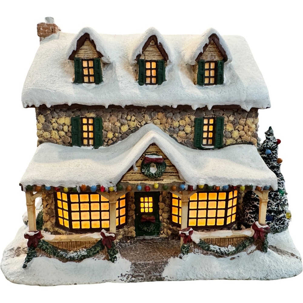 Hawthorne Village Thomas Kinkade From the Heart Gifts Christmas House A5697 2000